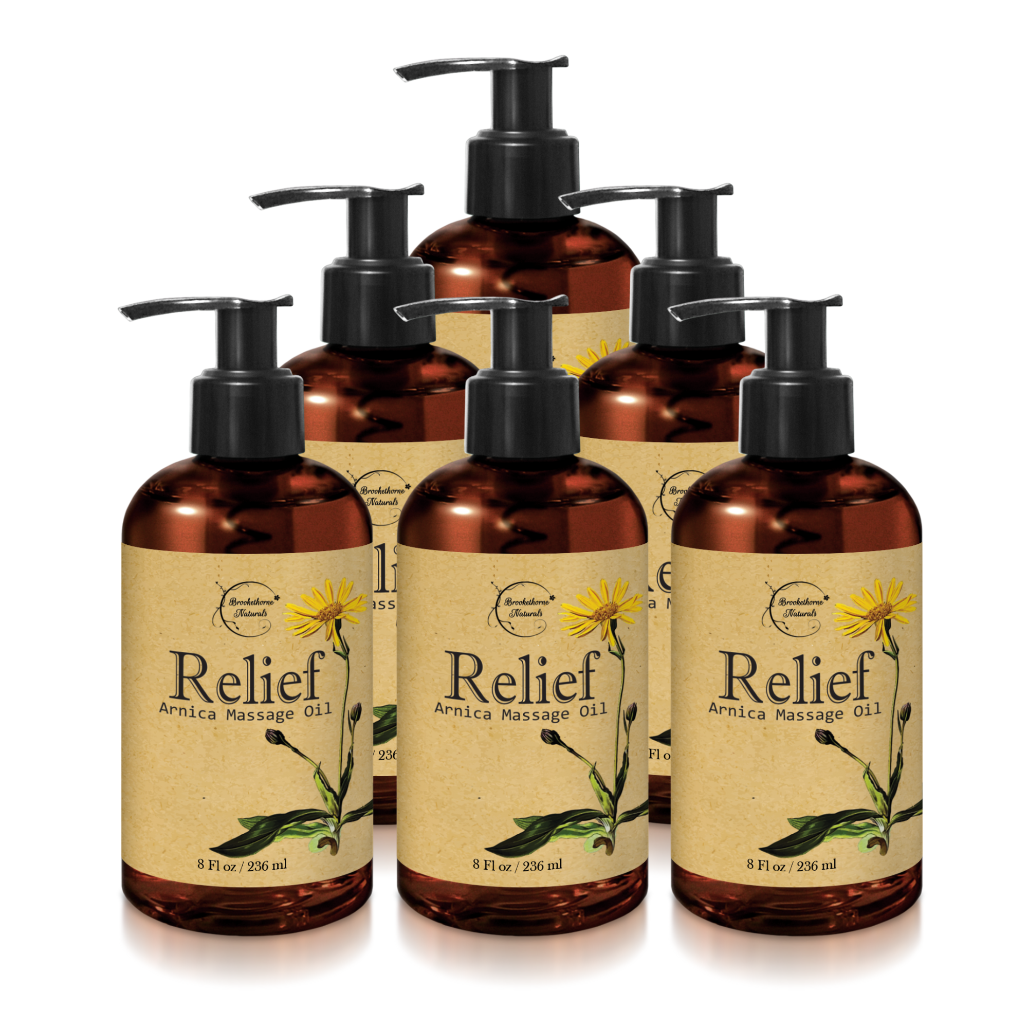 6x Relief Arnica Massage Oil (50% OFF!)