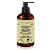 Back of Calm Massage Oil 