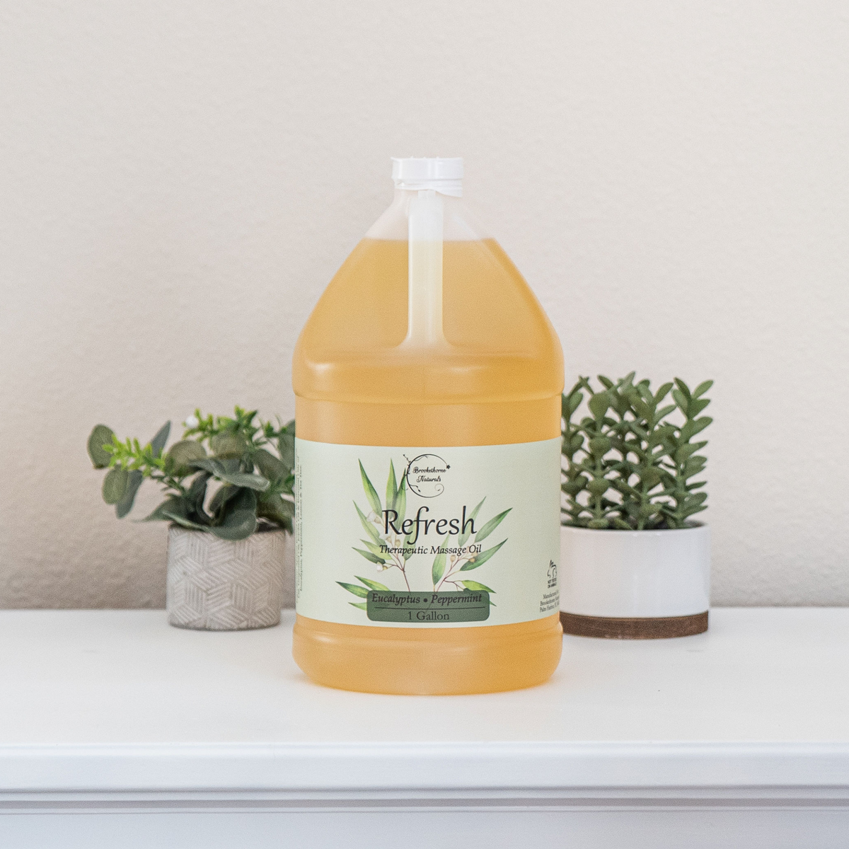 Refresh Massage Oil Gallon Jug