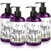 4x Relax Therapeutic Massage Oil 50% OFF
