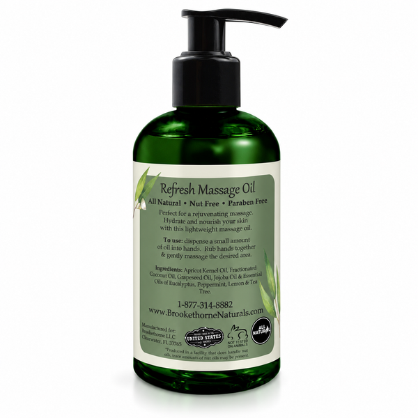 Refresh "Nut Free" Massage Oil