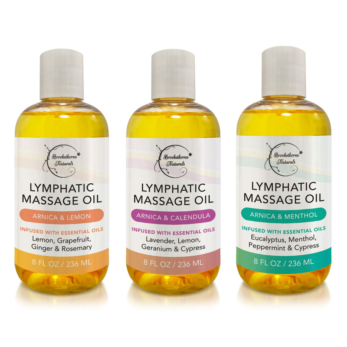Lymphatic Massage Oil - 3 Pack