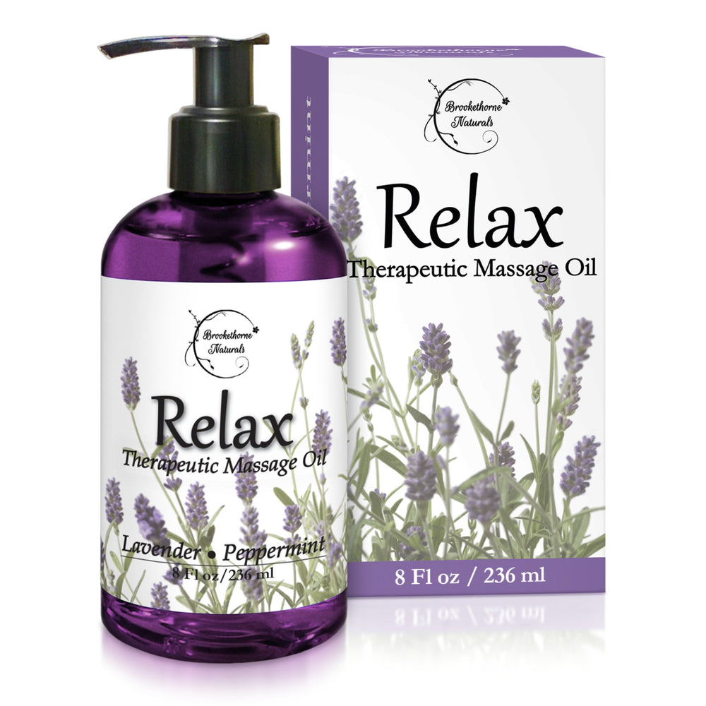 Relax Therapeutic Massage Oil