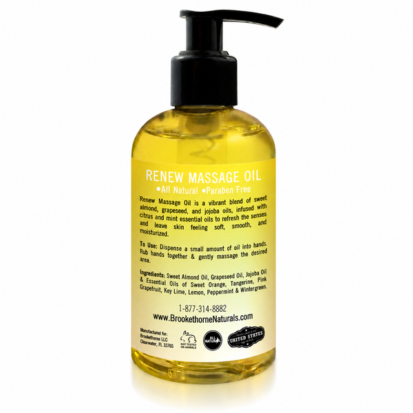 Renew Citrus Massage Oil