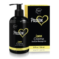Passion Lemon Creme Sensual Massage Oil
