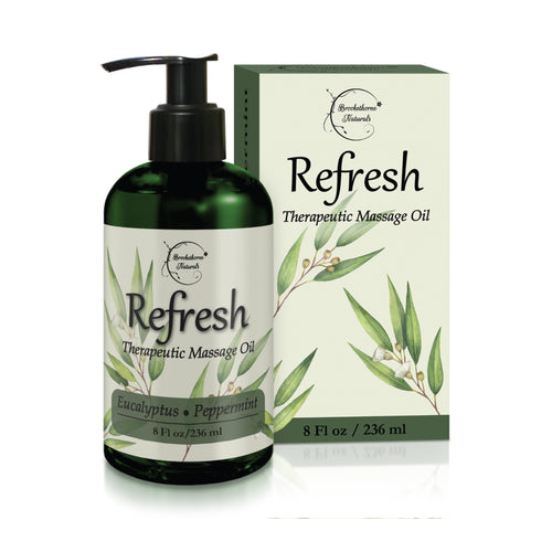 Refresh Therapeutic Massage Oil with Box