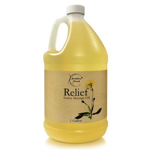 Relief Arnica Massage Oil 1 Gallon Jug