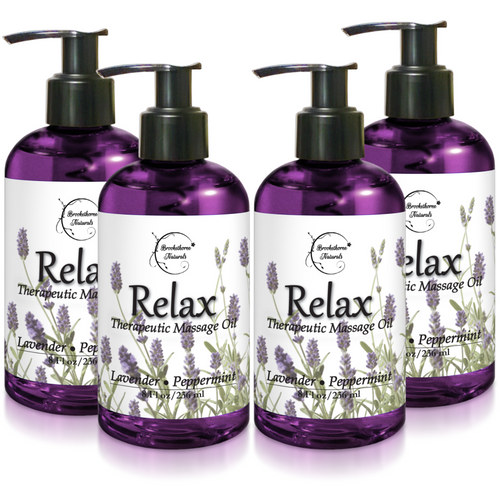 4x Relax Therapeutic Massage Oil 50% OFF