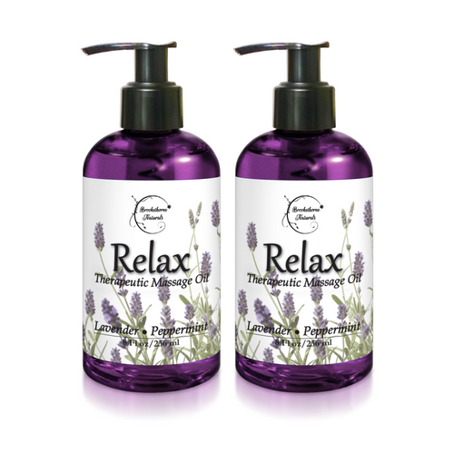 2x Relax Therapeutic Massage Oil 30% OFF